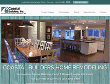 Tablet Screenshot of coastalbuilders.com